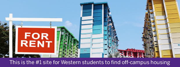 This is the No. 1 site for Western students to find off-campus housing
